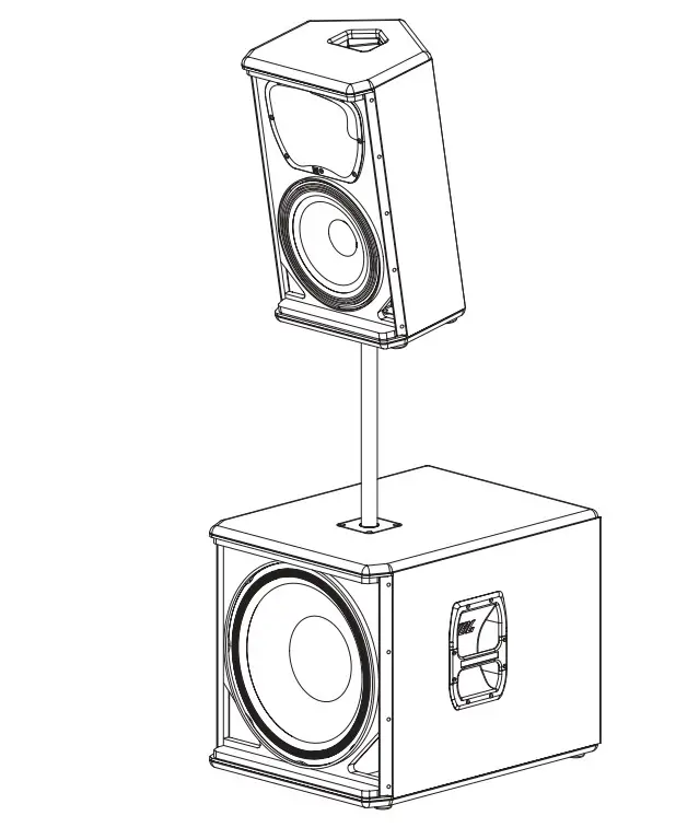 JBL MRX528S Professional Loudspeakers - Figure 1