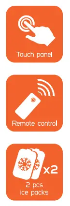 DUTCH ORIGINALS ELECTRONICS DO CH ACL070DRT Mobile Air Conditioner - Icon 1