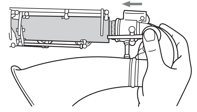 YAMAHA YCL-631 Professional Eb Alto Clarinet Assembly