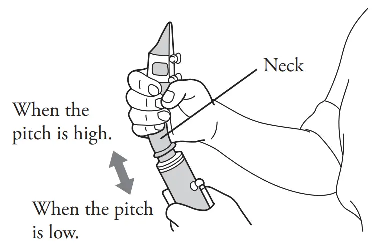 YAMAHA YCL-631 Professional Eb Alto Clarinet Assembly