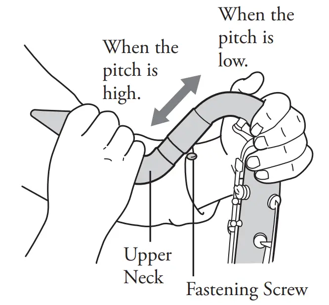 YAMAHA YCL-631 Professional Eb Alto Clarinet Assembly