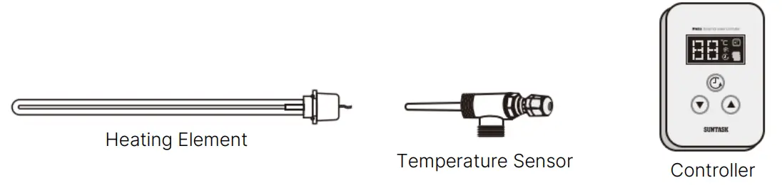 MODENA SH 1513 CE Giorno Series Solar Water Heater - Fig2