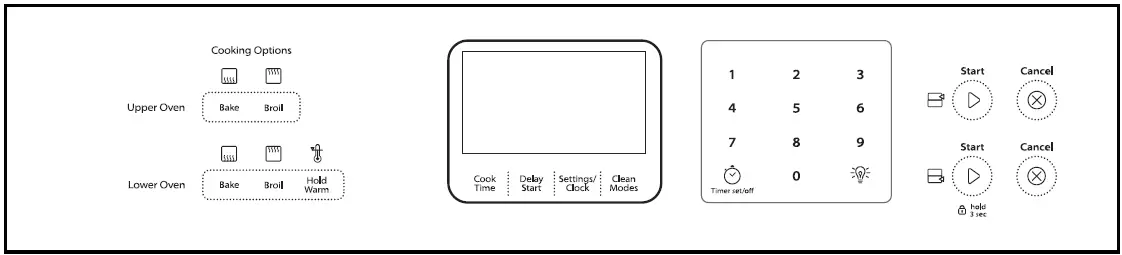 Whirlpool W10692590B Built In Electric Double Oven-2