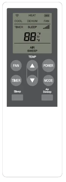 AIREMAX APE514C Portable Air Conditioner with Remote Control FIG (3)