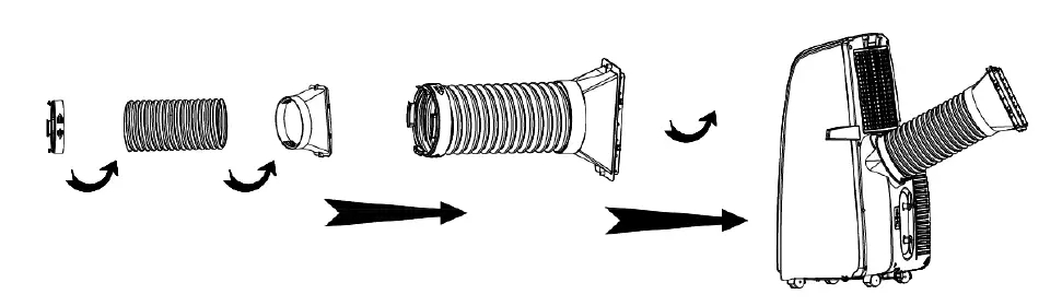 AIREMAX APE514C Portable Air Conditioner with Remote Control FIG (7)