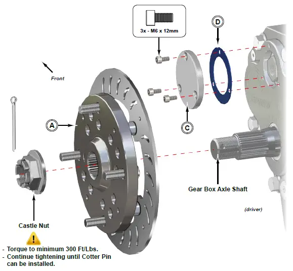 SUPERATV 4 Inch Dual Idler Portal Gear Hubs-13