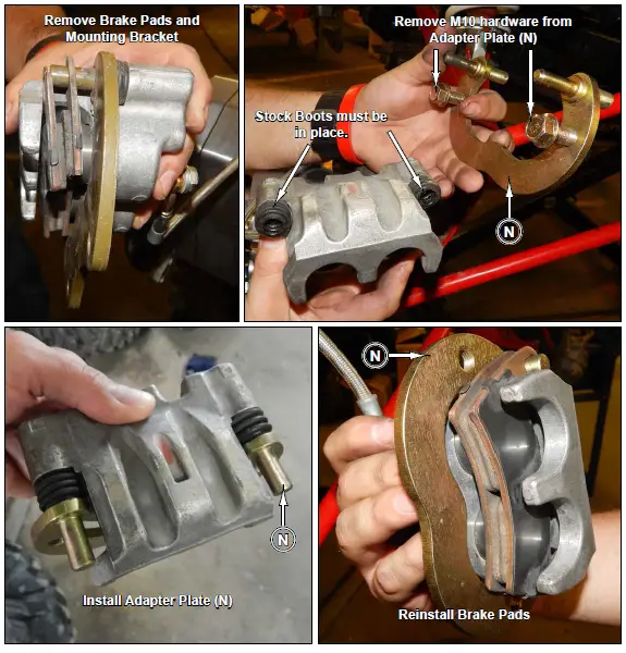 SUPERATV 4 Inch Dual Idler Portal Gear Hubs-14