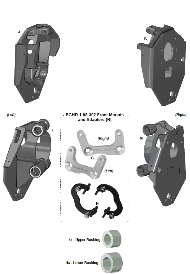 SUPERATV 4 Inch Dual Idler Portal Gear Hubs-2