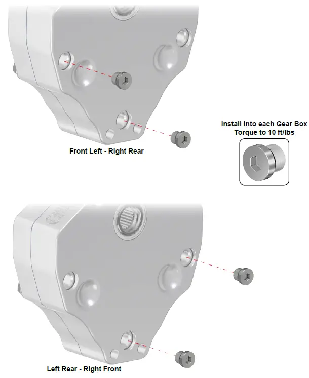 SUPERATV 4 Inch Dual Idler Portal Gear Hubs-3