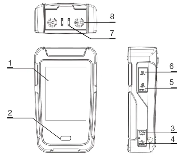 ATEC ADT282 Dual-Channel Reference Thermometer Readout fig 1