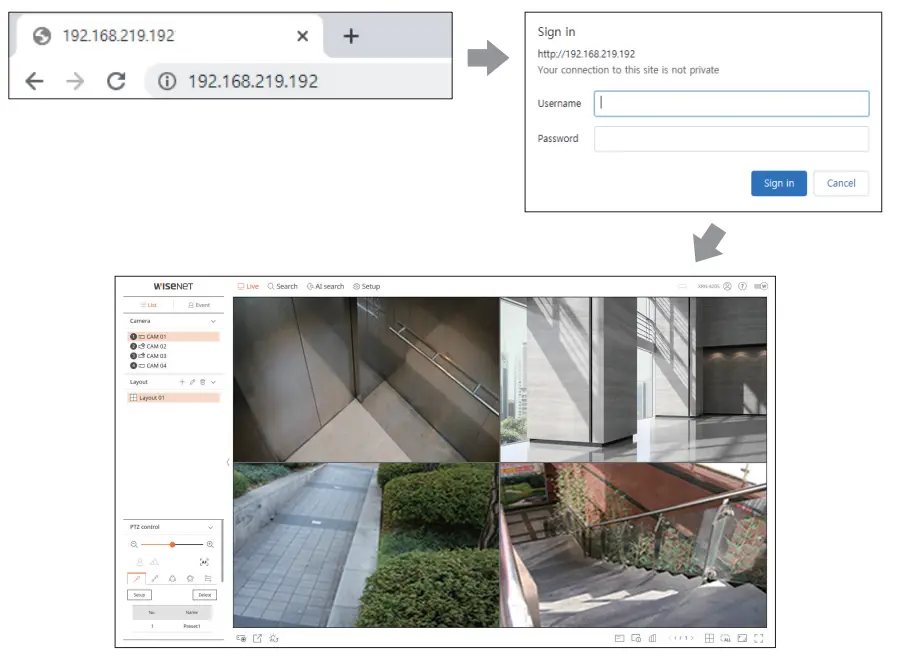 WISeNeT XRN 420S Network Video Recorder-fig23