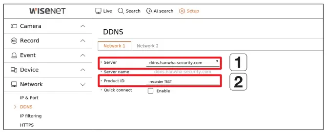 WISeNeT XRN 420S Network Video Recorder-fig28
