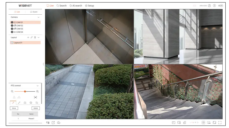 WISeNeT XRN 420S Network Video Recorder-fig32