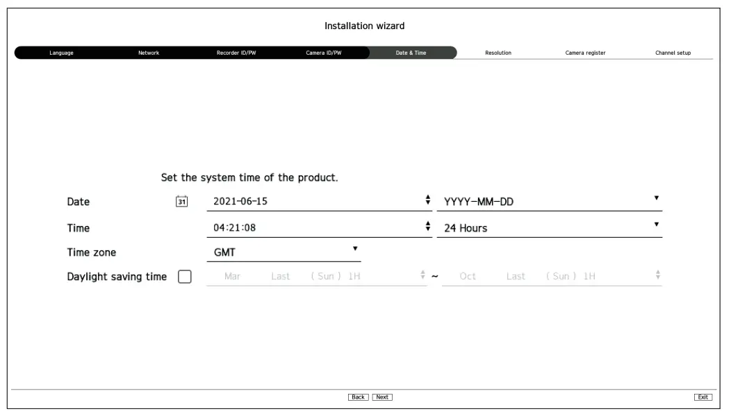 WISeNeT XRN 420S Network Video Recorder-fig7
