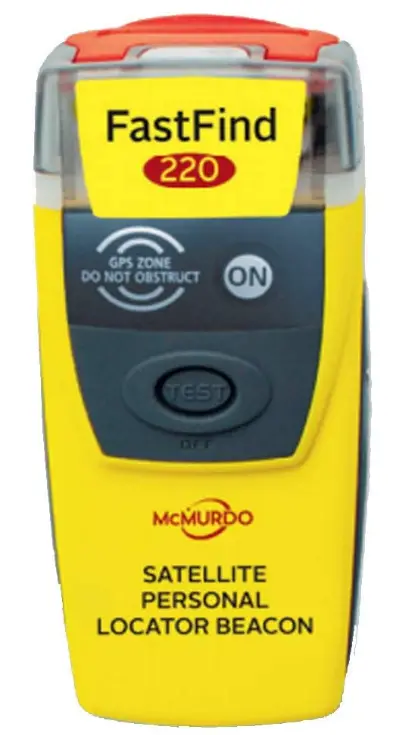 McMurdo FAST FIND 220 Personal Locator Beacon