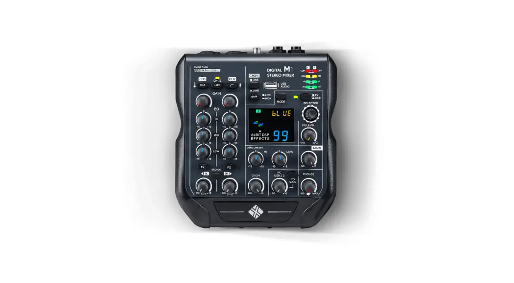 Nextaudiocom Mixing Console M1 Digital Stereo Mixer User Manual Nextaudiocom Mixing Console M1 Digital Stereo Mixer User Manual