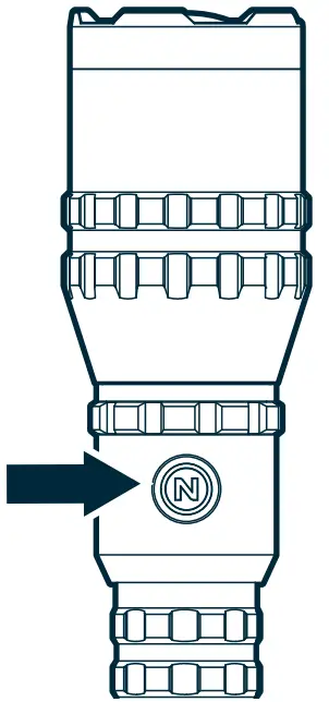 NEBO Davinci 8000 LED Rechargeable Flashlight - fig 2