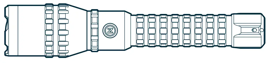 NEBO Davinci 8000 LED Rechargeable Flashlight