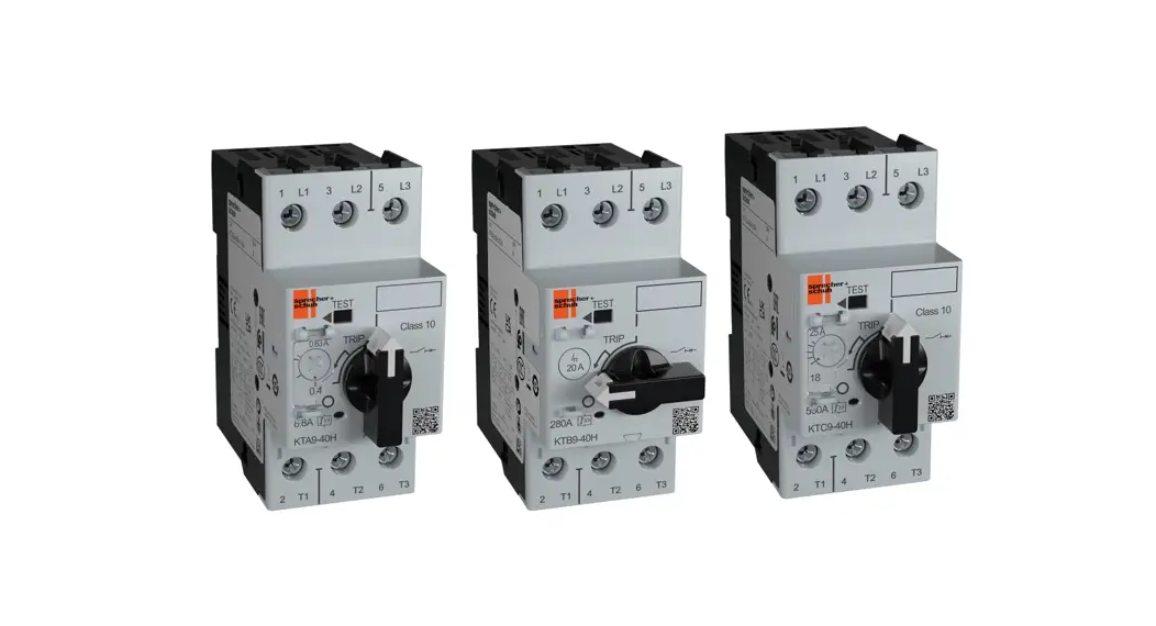 Sprecher Schuh Kta9 Type E Self-protected Manual Motor Controller User Guide
