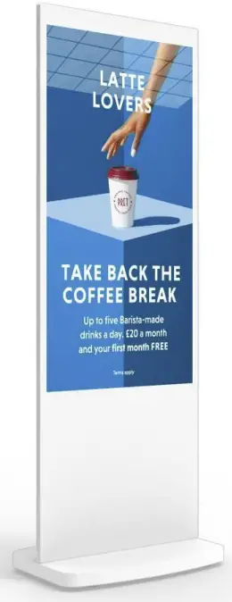 L55HD9 Freestanding Android Digital Poster