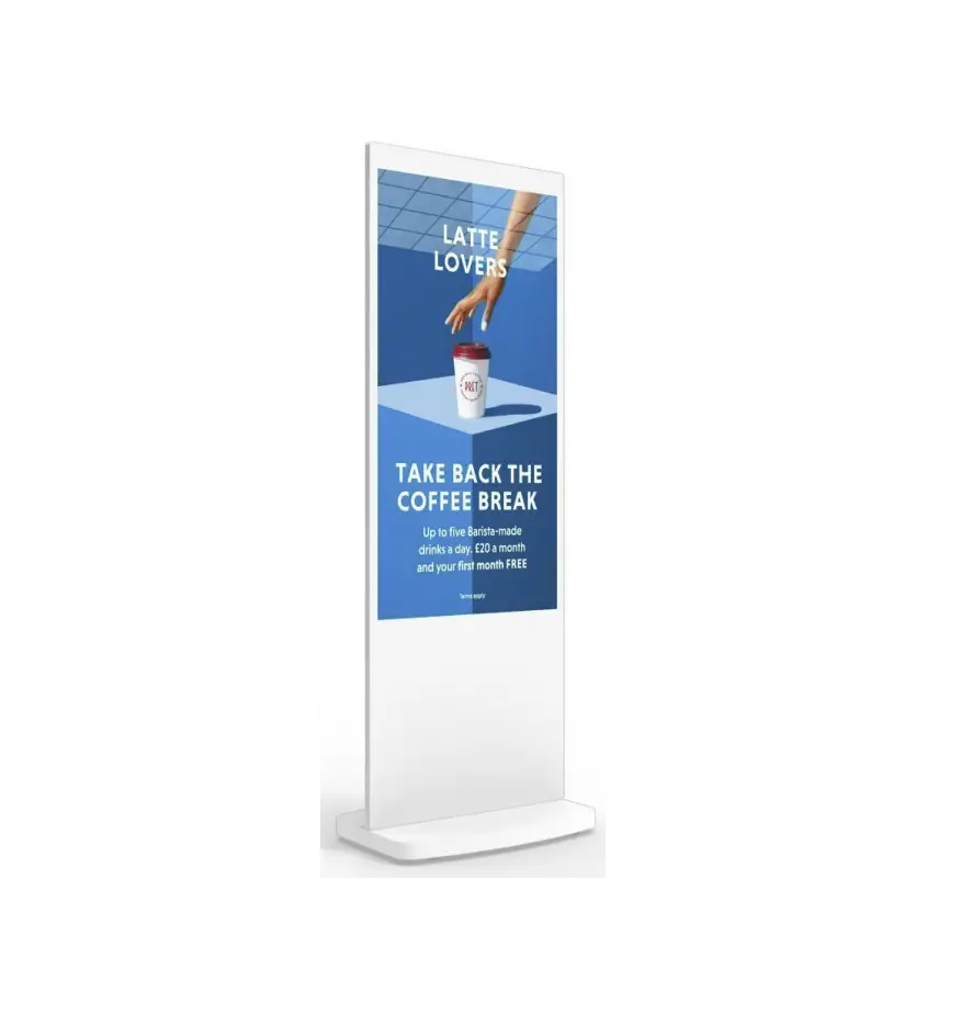 Allsee L55hd9 Freestanding Android Digital Poster Installation Guide