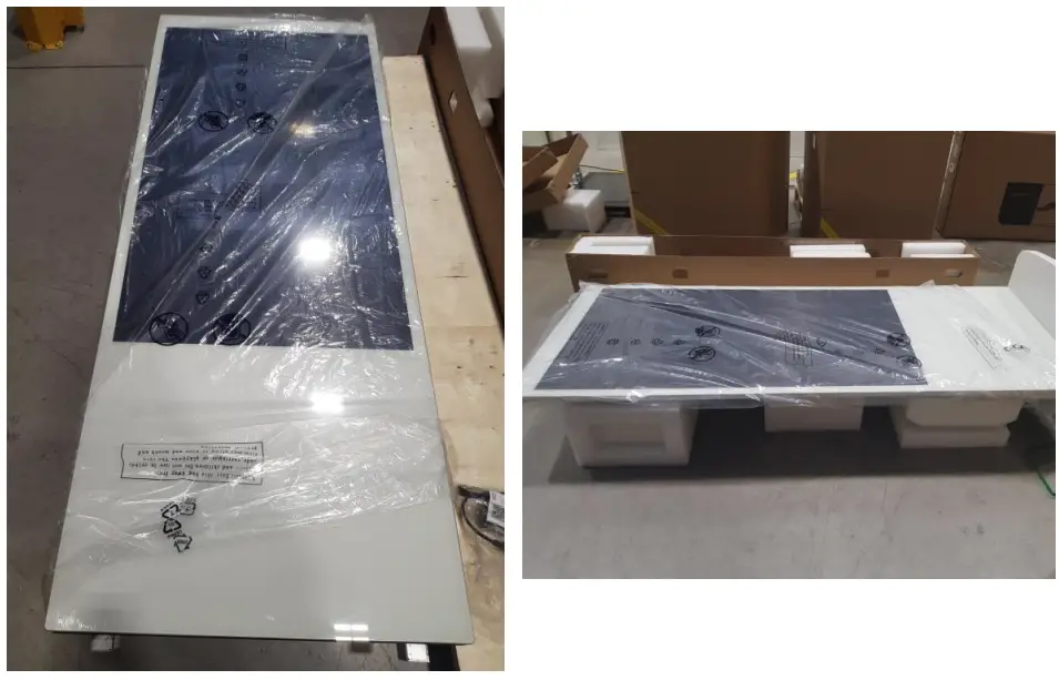 L55HD9 Freestanding Android Digital Poster Instructions