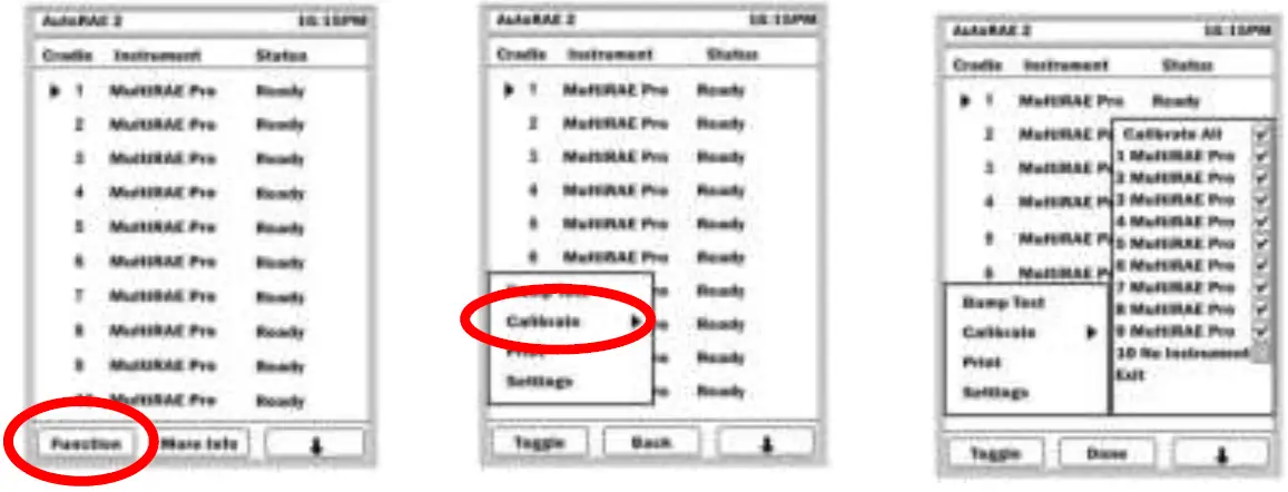 RAE SYSTEM AutoRAE 2 Automatic Testing & Calibration 04