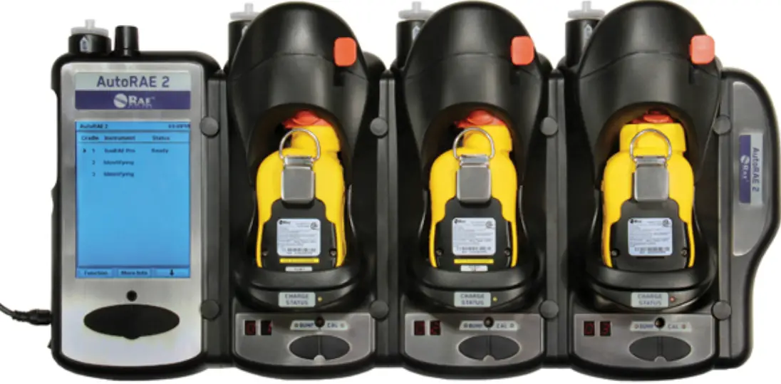 RAE SYSTEM AutoRAE 2 Automatic Testing & Calibration product