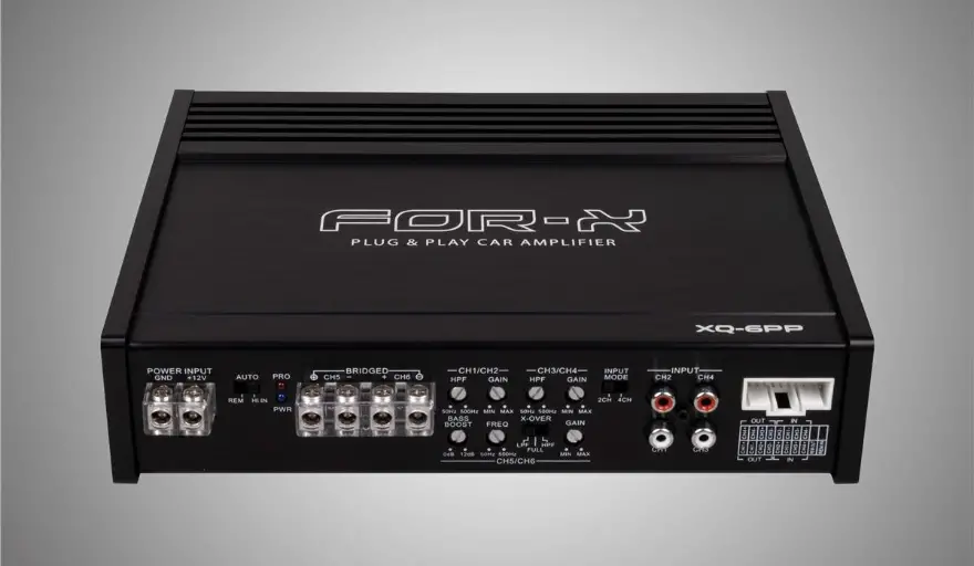 For-x Xq-6pp Plug And Play Car Amplifier User Guide