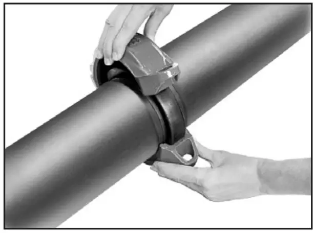 SHURJOINT 7705H Heavy Duty Ductile Iron Flexible Coupling - FIGURE 7