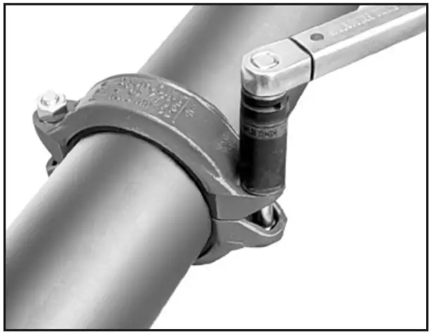 SHURJOINT 7705H Heavy Duty Ductile Iron Flexible Coupling - FIGURE 9