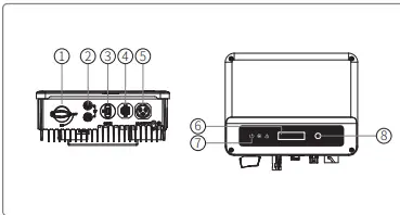 GOODWE XS Series Single Phase 2 MPPT Small Residential Solar Inverter 2