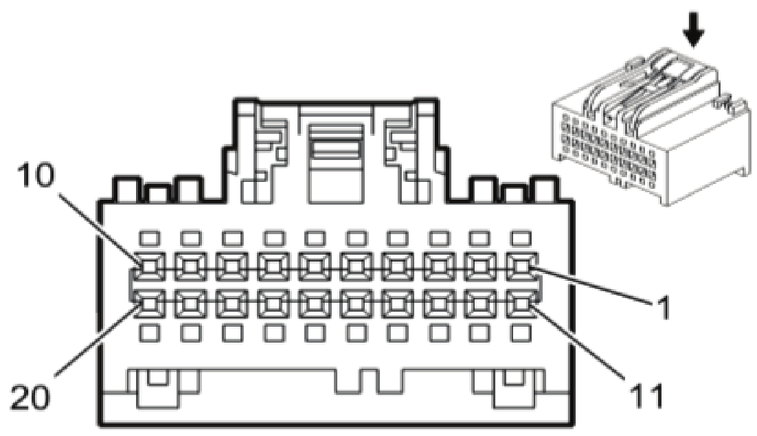PAC GMRVD2 Overhead LCD Retention Cable - fig2