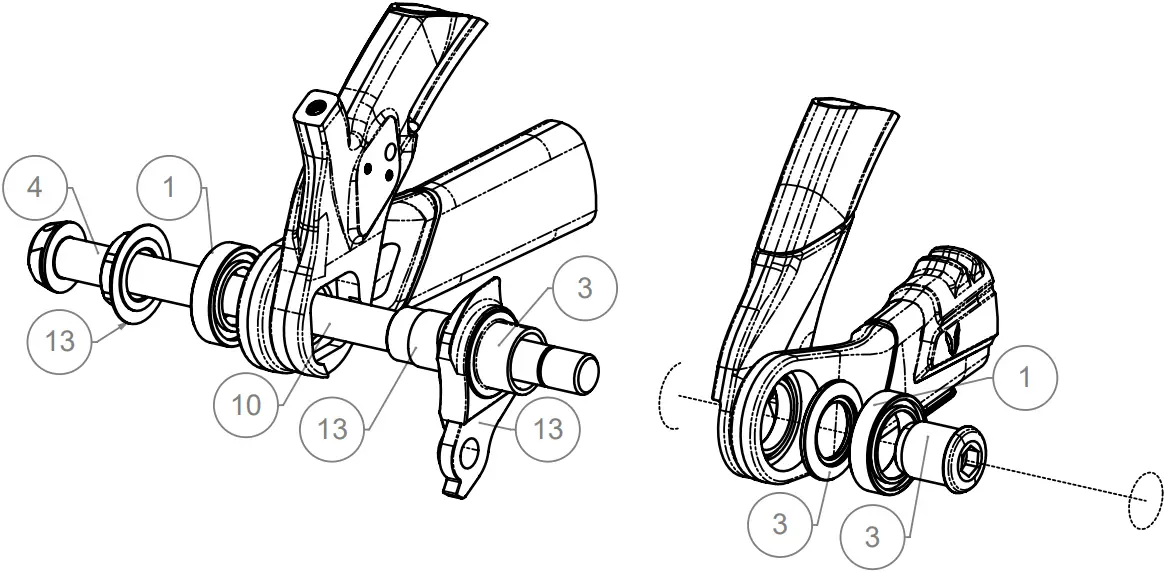 Devinci E-Troy - SERVICE KIT 1