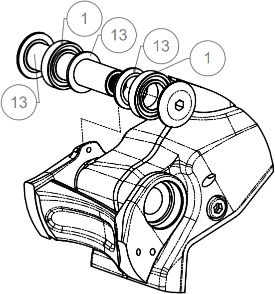 Devinci E-Troy - SERVICE KIT 2