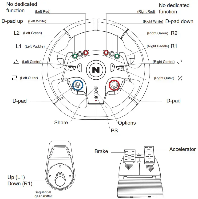 NiTHO DRIVE PRO ONE One Gaming Racing Wheel - Figure 17