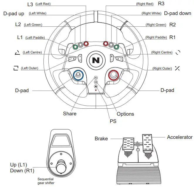 NiTHO DRIVE PRO ONE One Gaming Racing Wheel - Figure 6
