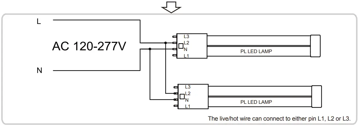 Westinghouse 52220 Linear Ballast Bypass LED Light Bulb - fig 2