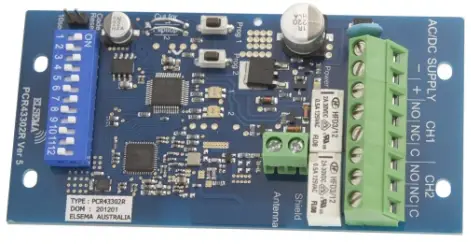 ELSEMA PCR43301RE Garage Door Receiver - Wiring Diagram9