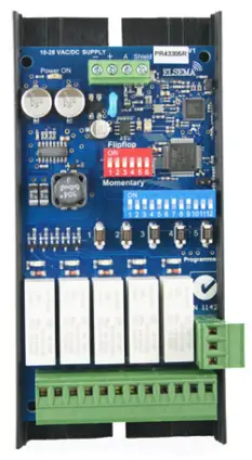 ELSEMA PCR43301RE Garage Door Receiver - Wiring Diagram19