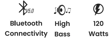 ambrane Evokebar 120 Soundbar with Subwoofer - icon