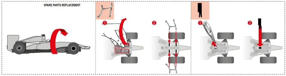 Carrera GO 20062553 Hot Wheels 6 4 Starter Kit - overview 6