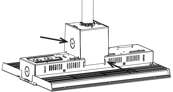 NICOR 100W Hml Mini Led High Bay-FIG10