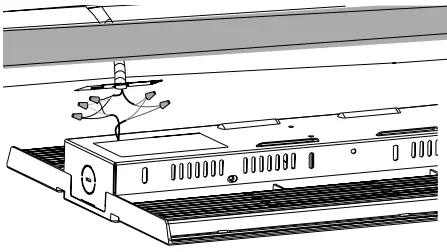 NICOR 100W Hml Mini Led High Bay-FIG15