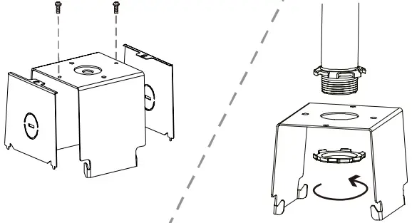 NICOR 100W Hml Mini Led High Bay-FIG9