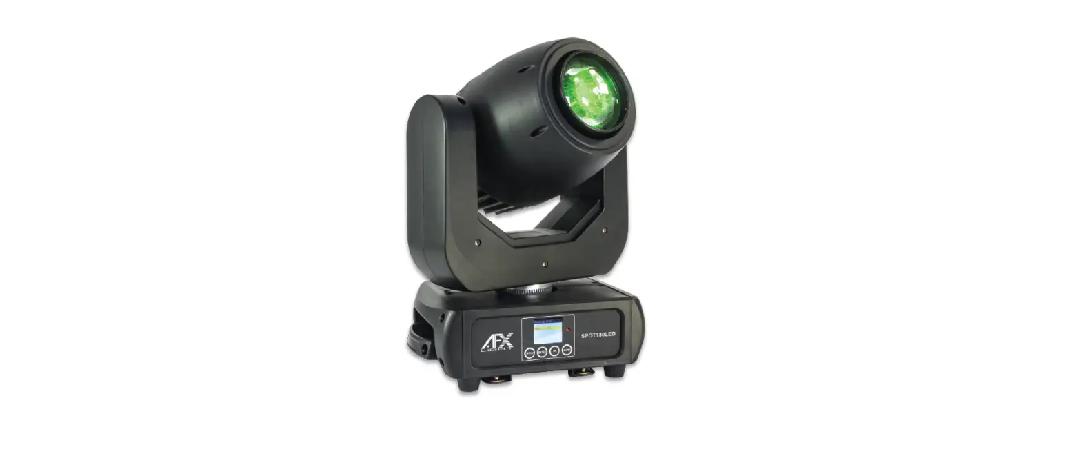 Afx Light Spot180led Moving Head Light User Manual Afx Light Spot180led Moving Head Light User Manual