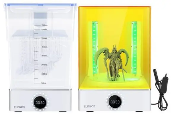 elegoo mercury xs bundle washing and curing station-