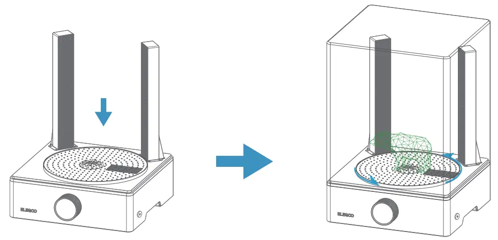 elegoo mercury xs bundle washing and curing station-fig11