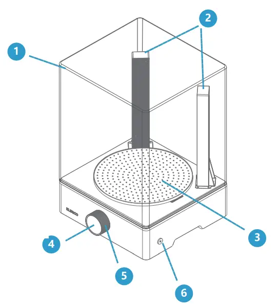 elegoo mercury xs bundle washing and curing station-fig3