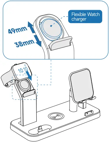 Pukonger ST-Q4 5 In 1 Charging Station A11